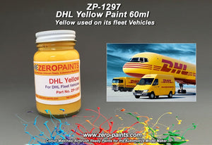 Peinture jaune DHL Zero Paints ZP-1297 - 60 ml