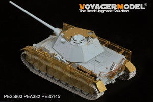 Voyager Model PE35803 WWII German Pz.Kpfw.IV Ausf.J (mit Panther F turret) For DRAGON 6824 1/35 – imagen 4