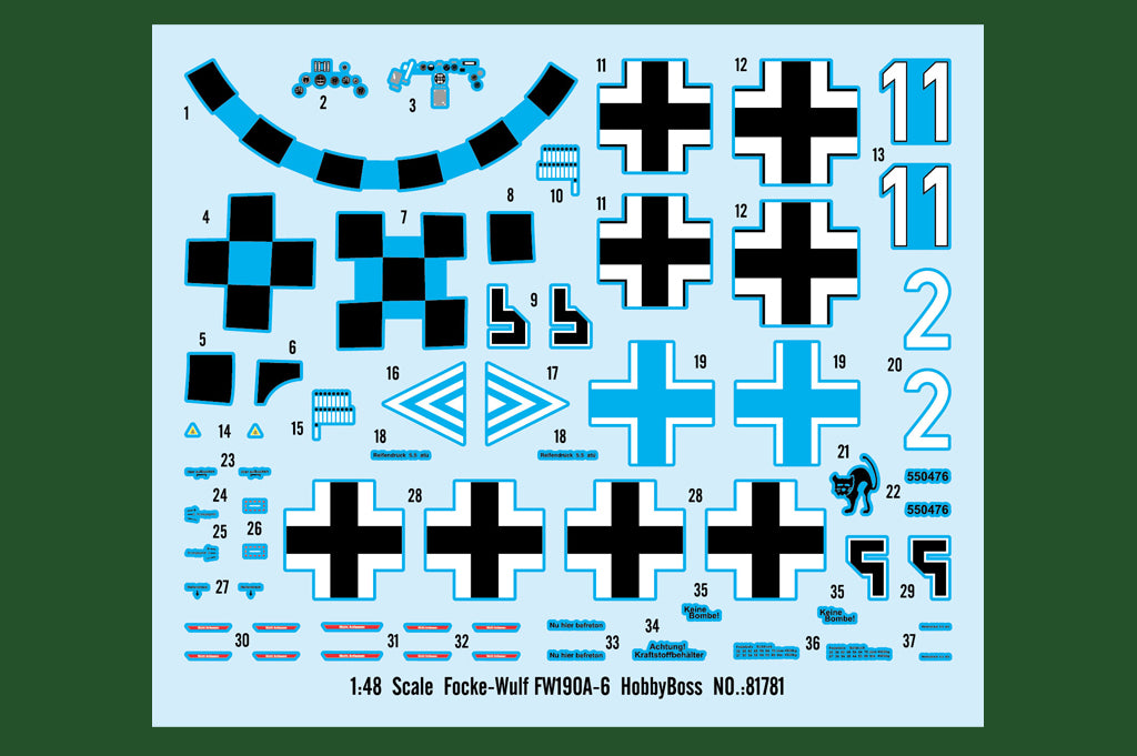 Hobby Boss 81781 Focke Wulf FW190A-6 1/48 – image 8