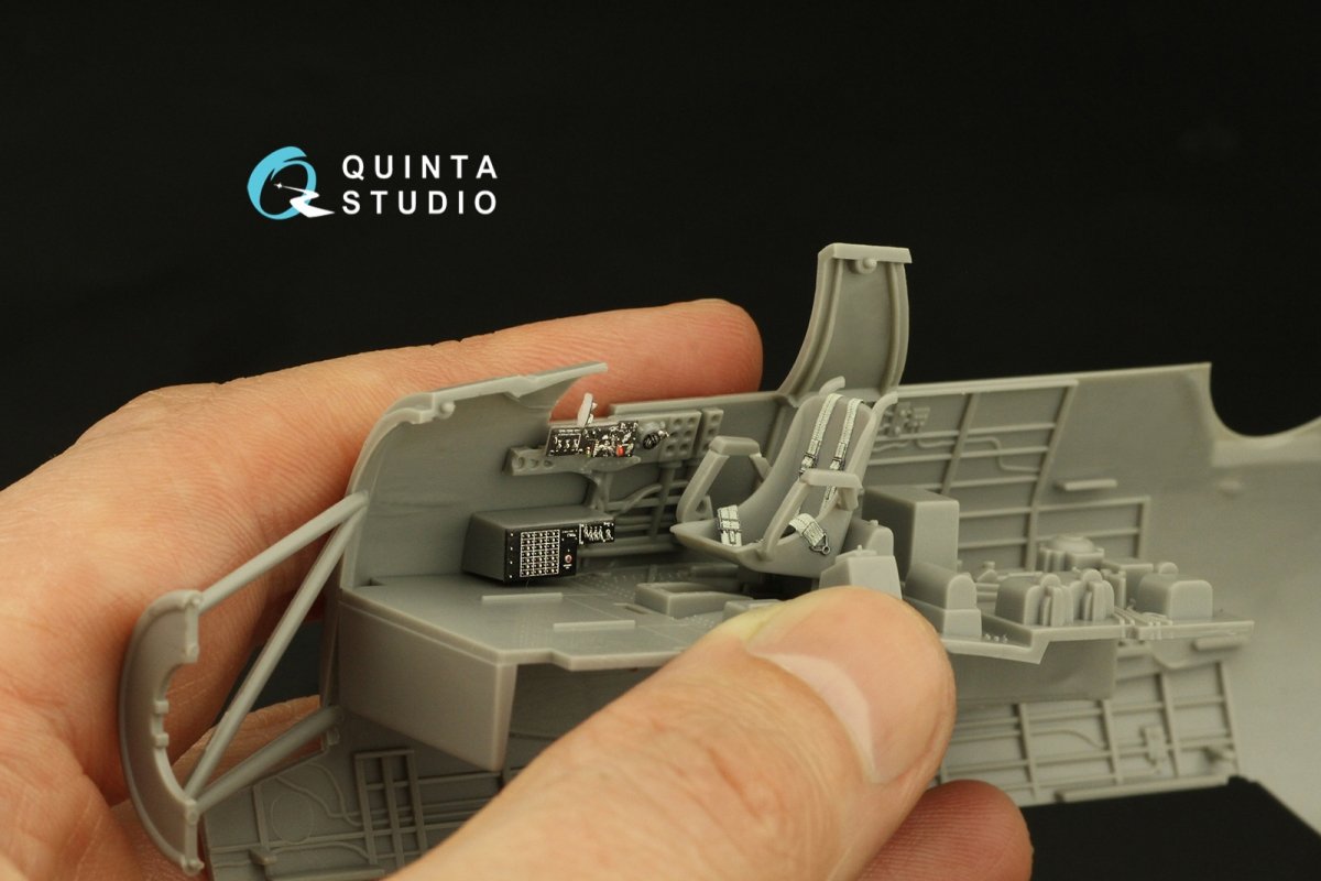 Quinta Studio QD48385 TBM-3 Avenger 3D-Printed &amp;amp; coloured Interior on decal paper (Accurate miniatures/Academy) 1/48 – Bild 8