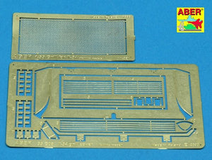 Aber 35G08 Grille covers for russian tank T-34 1/35
