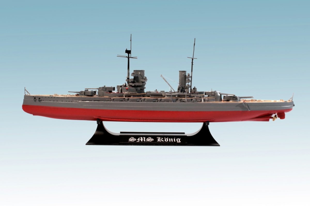 ICM S014 WWI German Battleship König (Full Hull OR Waterline) 1/700 – image 2