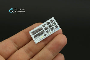 Quinta Studio QDS-48280 F/A-18C late 3D-Printed &amp;amp; colored Interior on decal paper (HobbyBoss)(Small version) 1/48 – image 7