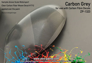 Zero Paints ZP-1323 Carbon Grey (Carbon Fibre Grey) Paint 60ml – zdjęcie 2
