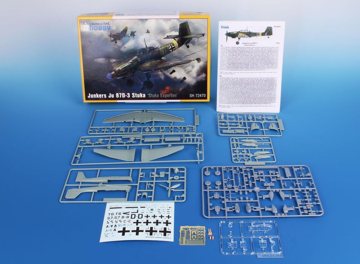 Special Hobby 72470 Junkers Ju 87D-3 Stuka ‘Stuka Experten’ 1/72 – Bild 3