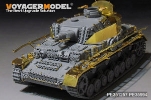 Voyager Model PE351257 WWII German Pz.Kpfw.IV Ausf.F1 LateProduction Basic For DRAGON 6957 1/35 – zdjęcie 10