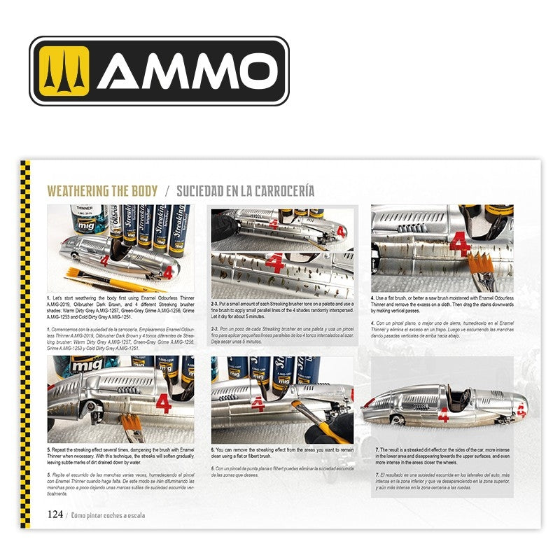 Ammo by Mig 6298 How to Paint Scale Cars Bilingual: English and Spanish – image 9
