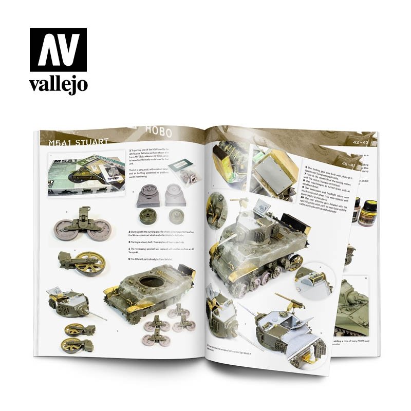 Vallejo 75019 Armée américaine de la Seconde Guerre mondiale en Europe et dans le Pacifique - ANGLAIS/ESPAGNOL – image 3