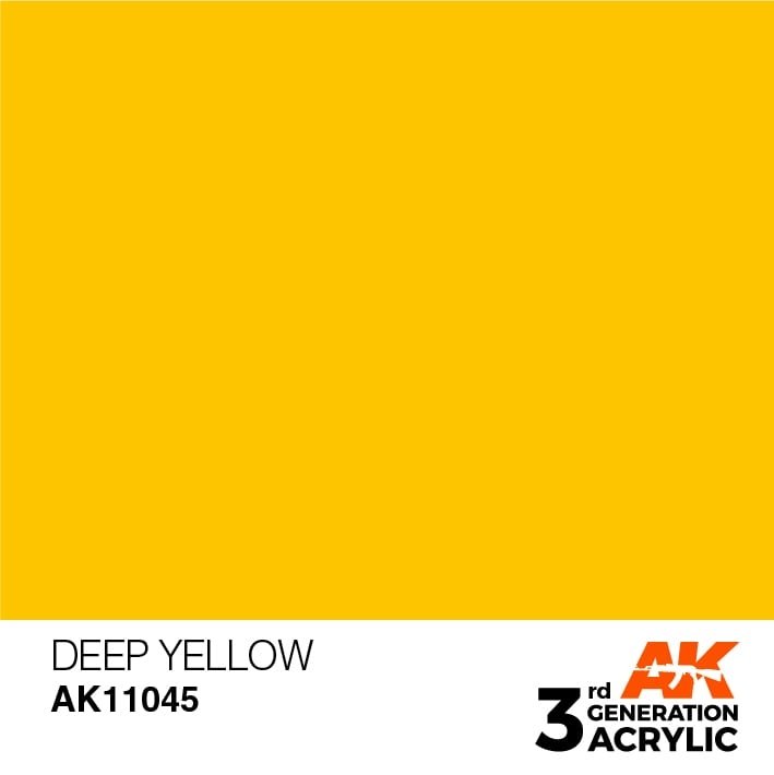AK Interactive AK11045 Deepl Yellow 17ml