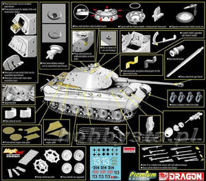 Dragon 6312 Sd.Kfz 182 KINGTIGER PORSCHE 1/35 – image 2