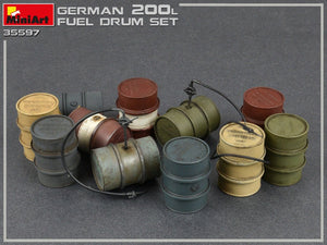MiniArt 35597 GERMAN 200L FUEL DRUMS WW2 1/35 – Bild 3