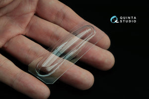 Quinta Studio QC72012 Su-27UB/Su-30 vacuformed clear canopy(for Zvezda kit) 1/72 – Bild 4