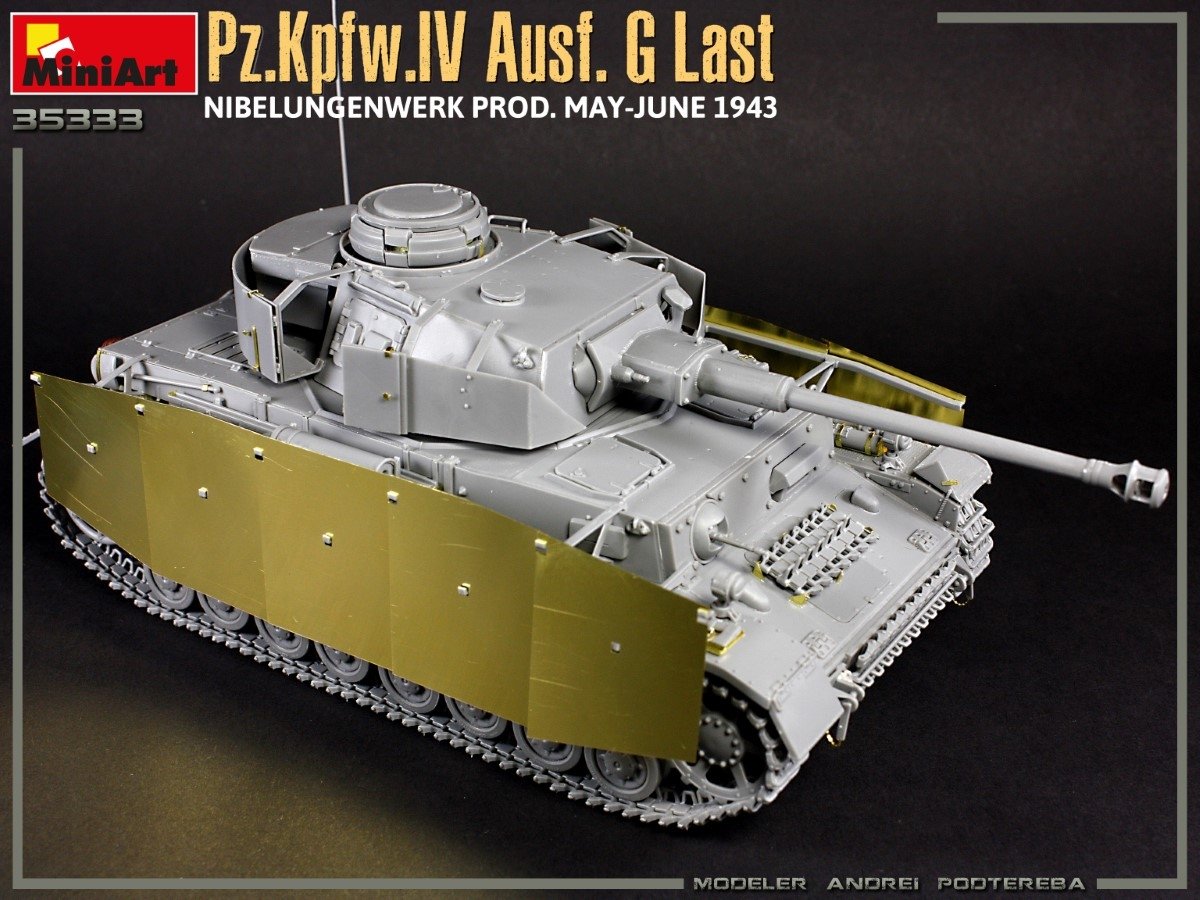 MiniArt 35333 Pz.Kpfw.IV Ausf. G Last/Ausf. H Early. NIBELUNGENWERK PROD. MAY-JUNE 1943. 2 IN 1 INTERIOR KIT 1/35 – Bild 5