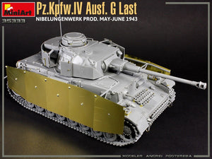 MiniArt 35333 Pz.Kpfw.IV Ausf. G Last/Ausf. H Early. NIBELUNGENWERK PROD. MAY-JUNE 1943. 2 IN 1 INTERIOR KIT 1/35 – Bild 5