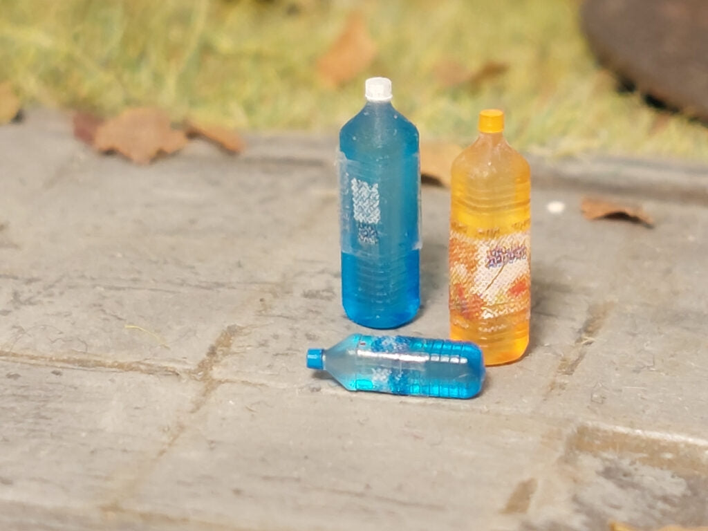 Point de non-retour 3524050 Bouteille en plastique (type I, bleue et transparente) 1/35 – image 2