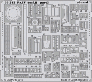 Eduard 36245 Pz. IV Ausf. H 1/35 Italeri – image 2