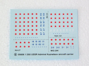 Trumpeter 05606 USSR Admiral Kuznetsov aircraft carrier 1/350 – Bild 16