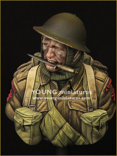 Young Miniatures YM1853 British Commandos WWII 1/10 – imagen 2