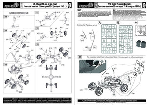 Zebrano 72118 72-K Soviet 25-mm AA Gun (late) 1/72 – Bild 3
