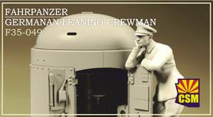 Copper State Models F35-049 Fahrpanzer german leaning crewman 1/35