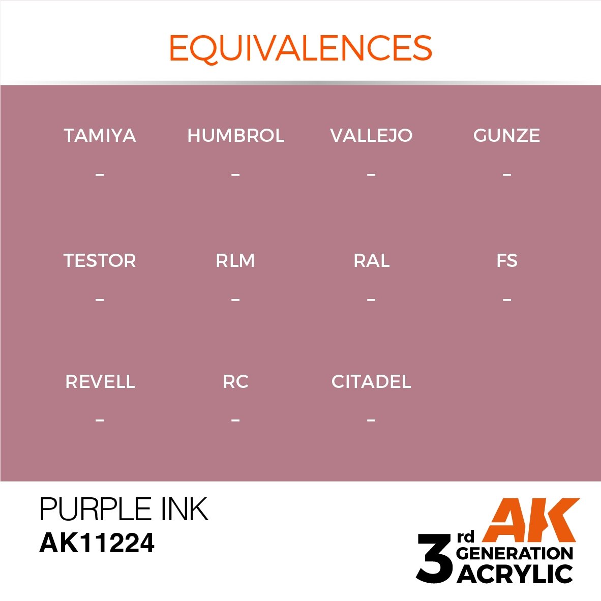 AK Interactive AK11224 PURPLE – INK 17ml – Bild 3