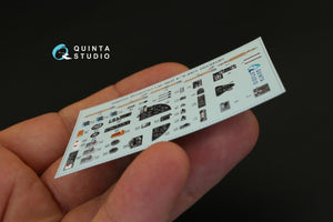 Quinta Studio QD48100 IL-4 3D-Printed &amp;amp; coloured Interior on decal paper (for Xuntong kit) 1/48 – imagen 4