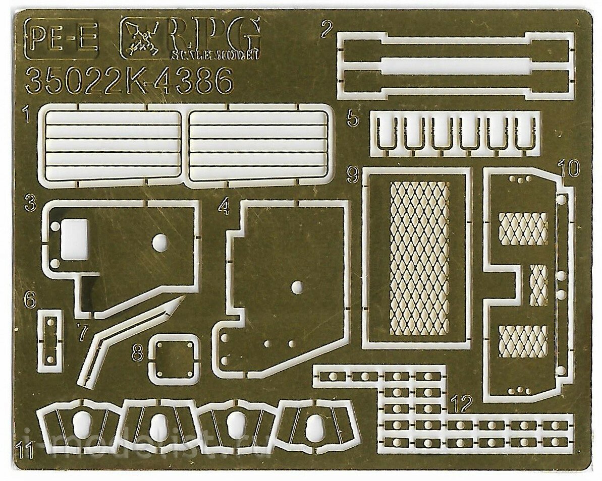 RPG Model 35022 Typhoon-VDV K-4386 w/ 32V01 RCWS 1/35 – zdjęcie 19
