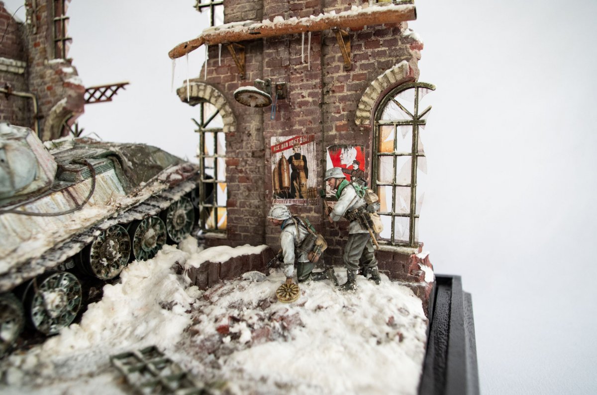 RT-Diorama 35302 Diorama-Base: &amp;quot;Wintergewitter&amp;quot; Operation Winter Storm 1/35 – imagen 3