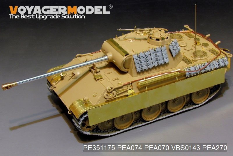 Voyager Model PE351175 WWII German Panther G early ver.Basic (For HOBBYBOSS 84551) 1/35 – Bild 3