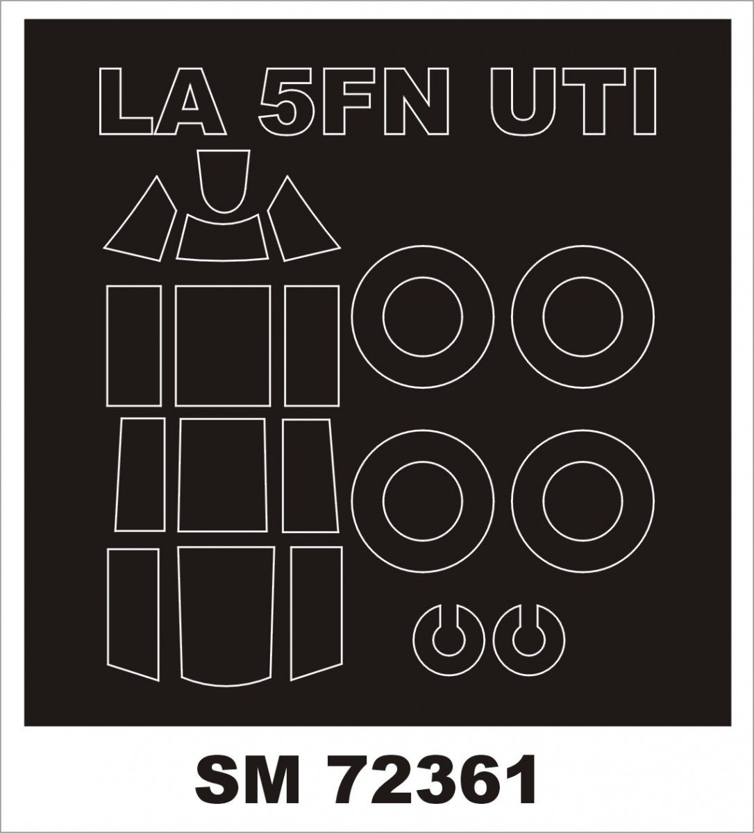 Montex SM72361 La-5FN UTI for KP 1/72