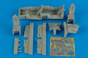 Ensemble de cockpit Aires 4520 F-16B Fighting Falcon 1/48 Kinetic