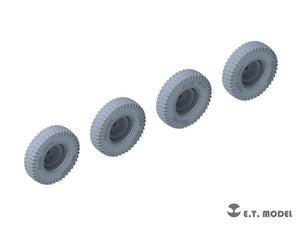 E.T. Model P35-102 WWII German Sd.Kfz.234 Small Diameter Weighted Wheels Type.2 1/35 – Bild 3