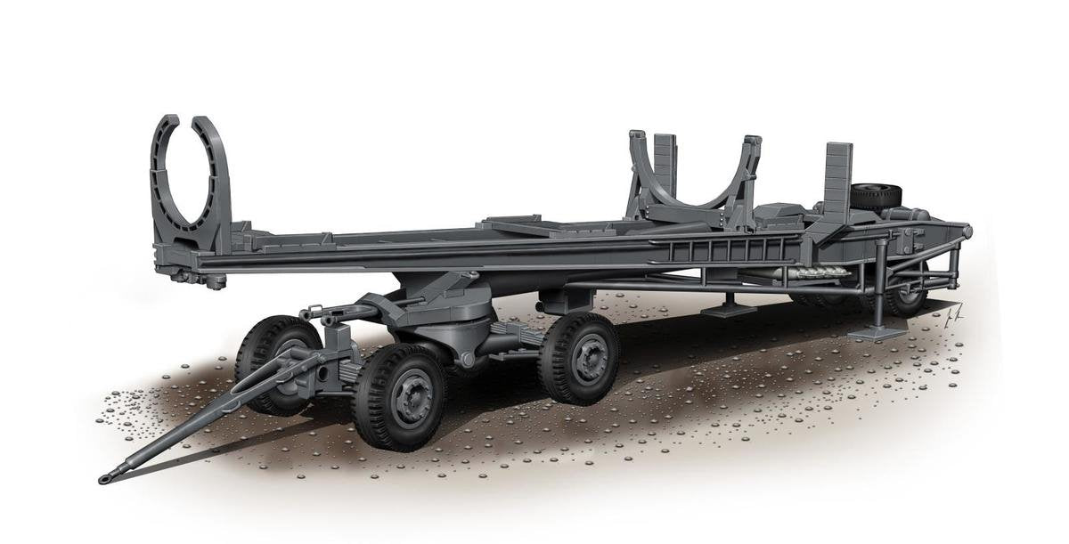 Special Armour 72012 Meillerwagen V-2 Transporter 1/72 – Bild 2