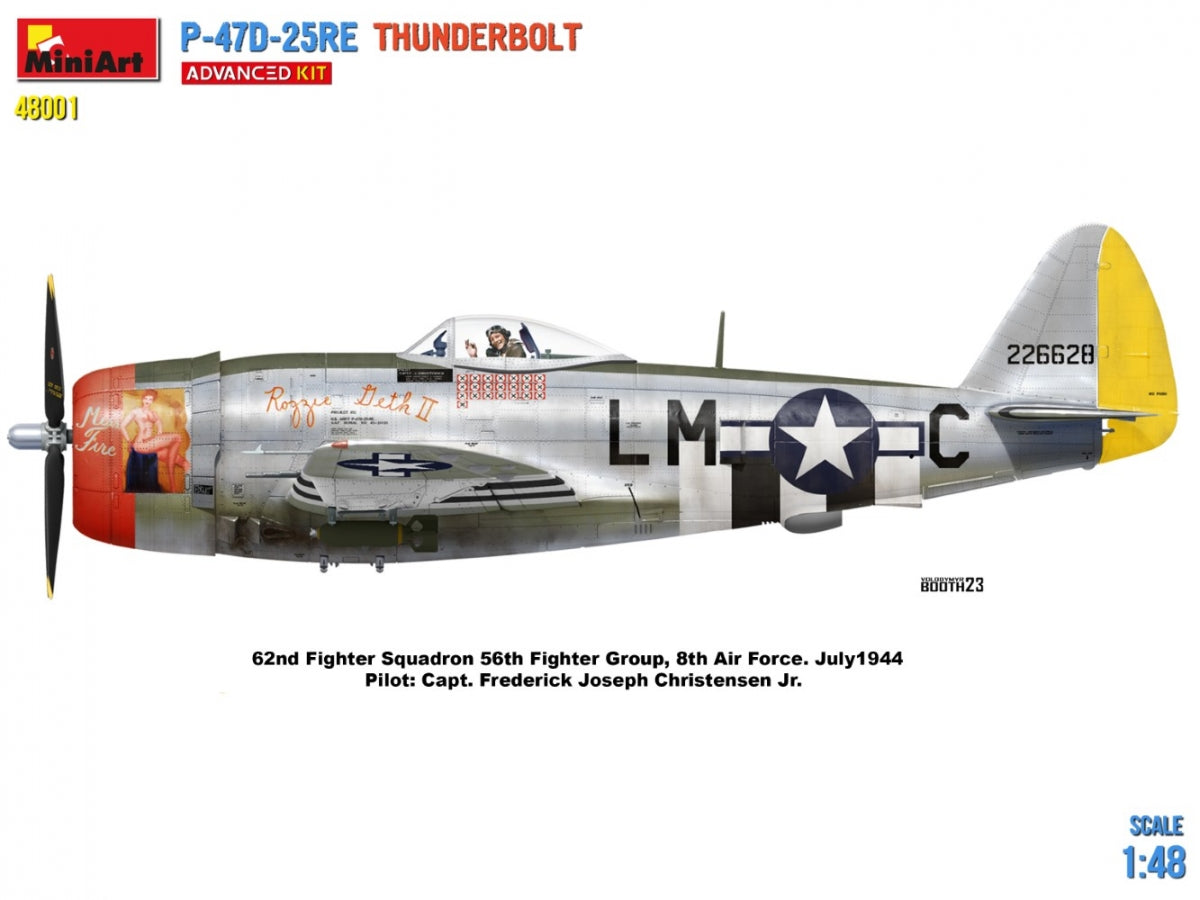MiniArt 48001 P-47D-25RE Thunderbolt - Advanced Kit 1/48 – imagen 11
