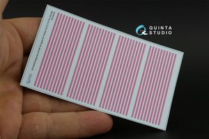 Quinta Studio QP32006 Magenta rib tapes Fokker Dr. (F.)I-D.VII (All kits) 1/32 – Bild 7