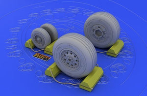 Eduard 632006 F-4J/ S wheels 1/32 TAMIYA – imagen 2
