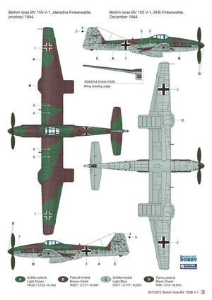 Hobby spécial 72340 Blohm &amp;amp; Voss BV 155V-1 1/72 – image 3