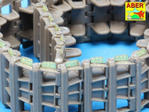 Aber 16053 Panzer 38 track link casting numbers 1/16 – immagine 7