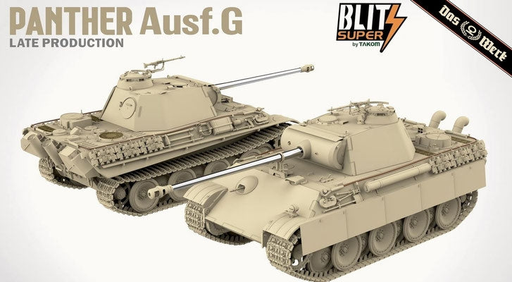 Das Werk DW35041 Panther Ausf.G Late Production SUPER BLITZ 1/35 – immagine 6