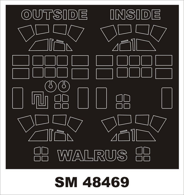 Montex SM48469 WALRUS AND AIRFIX 1/48
