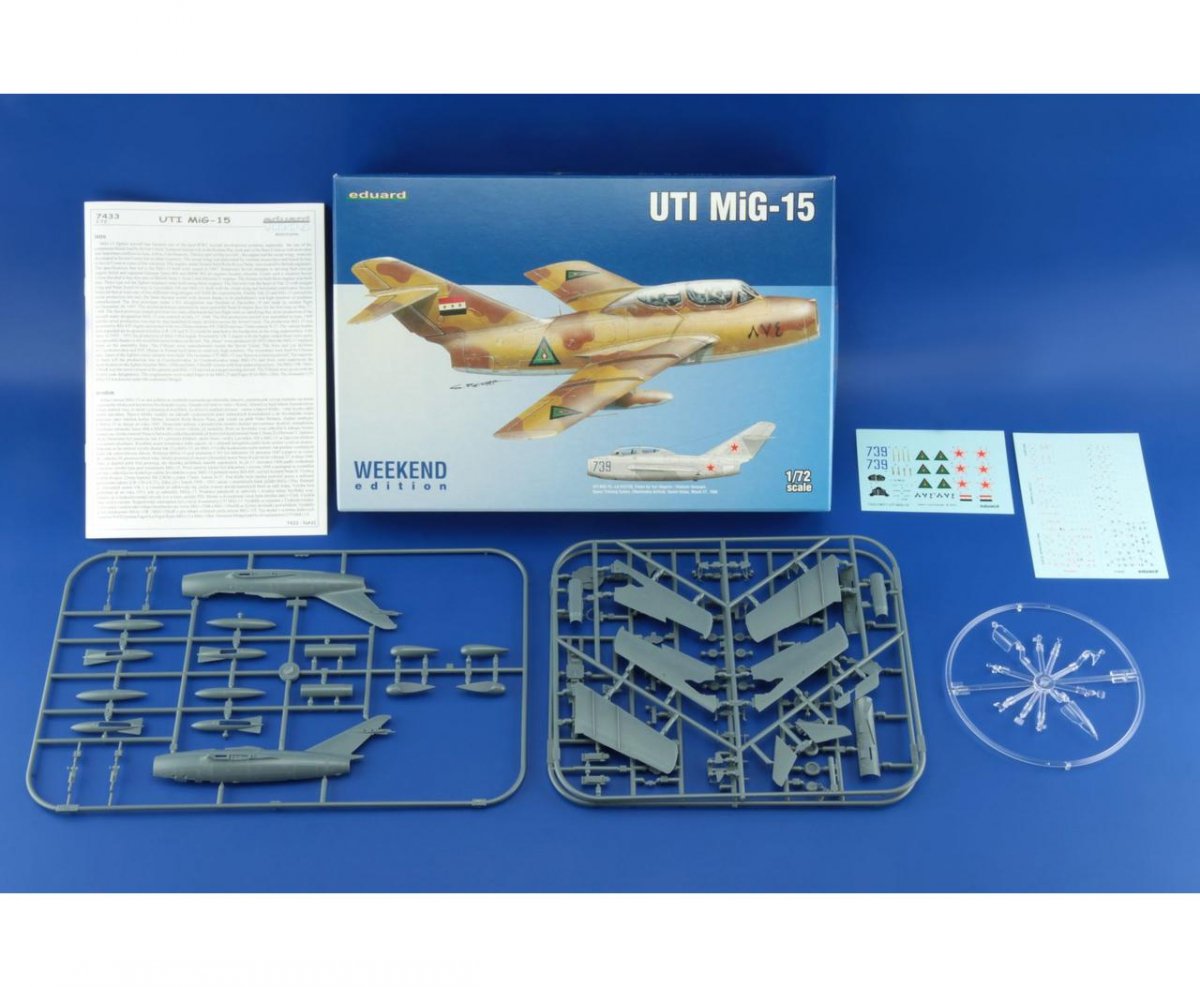 Eduard 7433 UTI MiG-15 1/72 – zdjęcie 2
