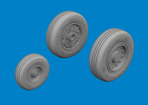 Eduard 672420 A-10C wheels GREAT WALL HOBBY 1/72