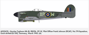 Airfix 02041B Hawker Typhoon Mk.IB 1/72 – Bild 3