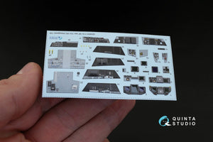 Quinta Studio QD48051 F/A-18F late / EA-18G 3D-Printed &amp;amp; coloured Interior on decal paper (for Hasegawa kit) 1/48 – Bild 6