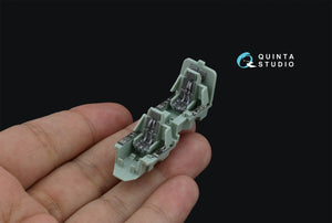 Quinta Studio QD72149 AH-64D late/AH-64E 3D-Printed coloured Interior on decal paper (Academy) 1/72 – imagen 11