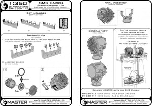 Projecteur Master SM-350-115 SMS Emden - Projecteur allemand 1,1 m 1/350 – image 7