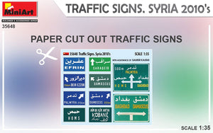 Miniart 35648 TRAFFIC SIGNS. SYRIA 2010’s 1/35 – imagen 4