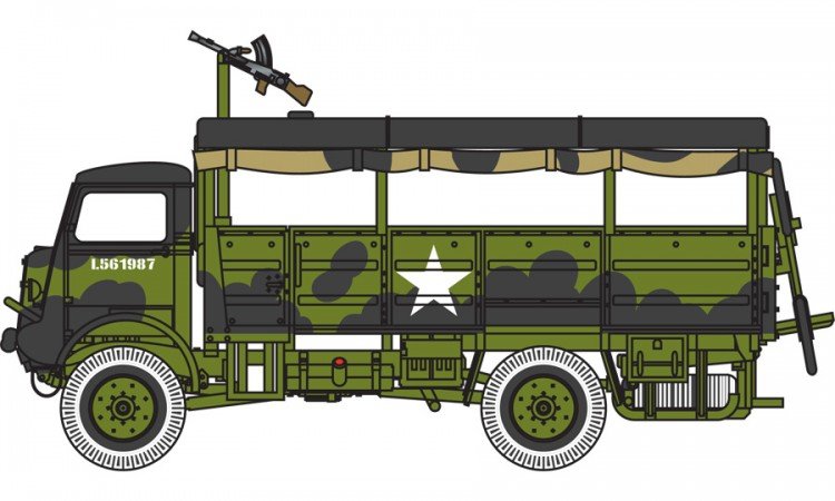 Airfix 03306A Bedford QLT And Bedford QLD Trucks 1/76 – Bild 5