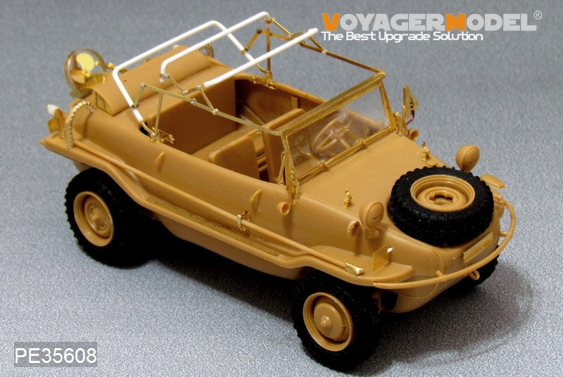 Voyager Model PE35608 WWII German Schwimmwagan Type 128 FOR AFV 35128 1/35 – imagen 6