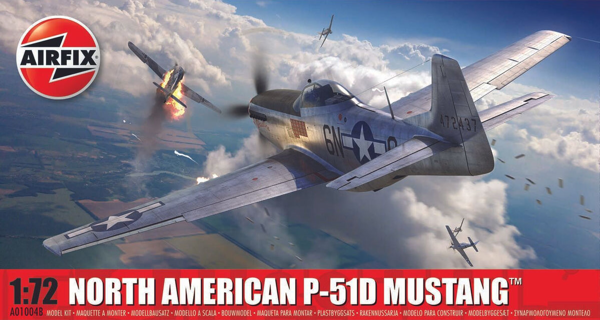 Airfix 01004B North American P-51D Mustang 1/72
